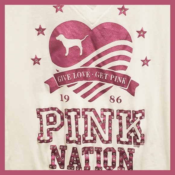 VS PINK Nation Tee - Picture 3 of 3